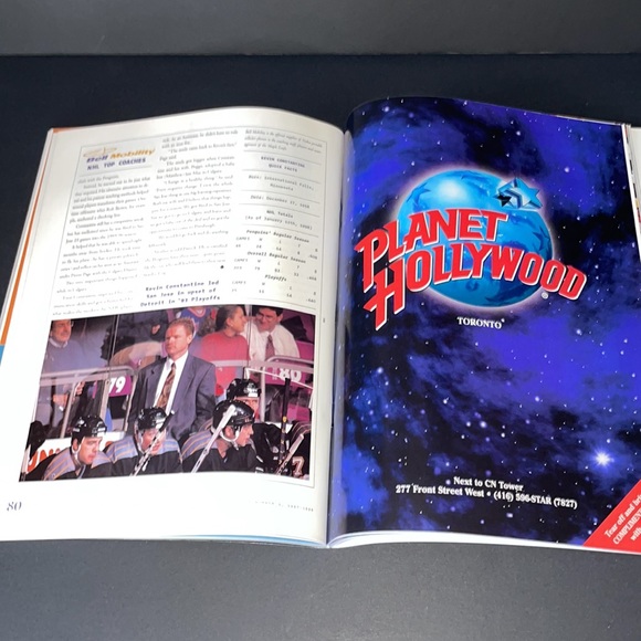 Hockey Night in Toronto Official Magazine # 4 97-98 New York Islanders NHL Leafs - Picture 7 of 8